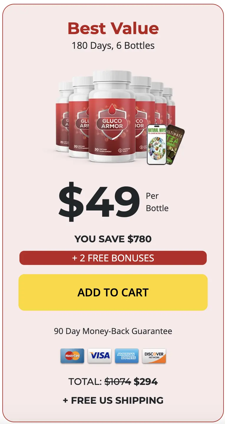Gluco Ally price 6 bottle